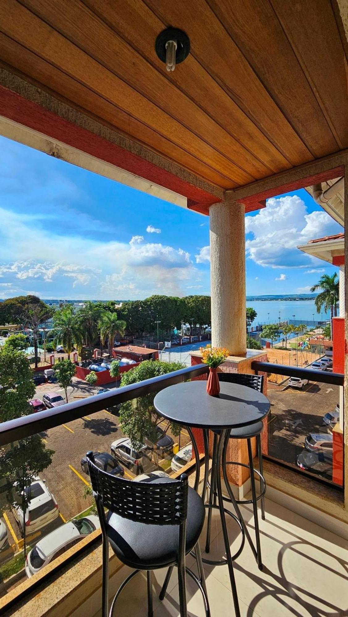 Flat 430 Lindo Com Vista Para O Lago Бразилиа Экстерьер фото