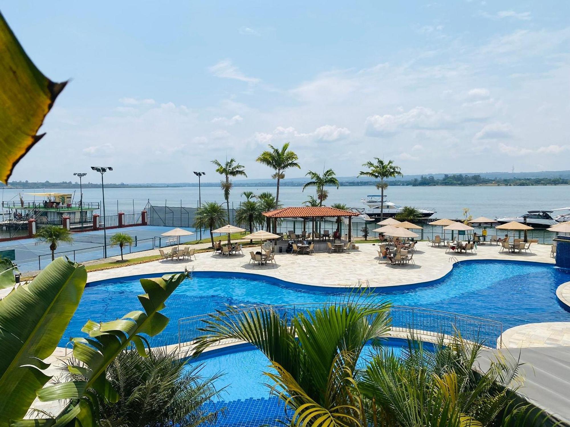Flat 430 Lindo Com Vista Para O Lago Бразилиа Экстерьер фото
